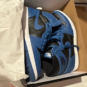 Nike Jordan blue and black